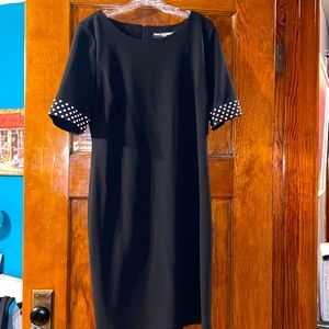 Karl Lagerfield Black formal cocktail dress 8